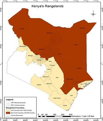 Application of MODIS NDVI for Monitoring Kenyan Rangelands Through a Web Based Decision Support Tool